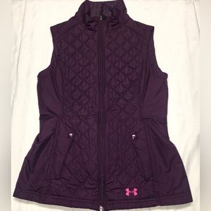 Women’s Under Armour Storm Primaloft Full Zip Quilted Vest Small Petite
